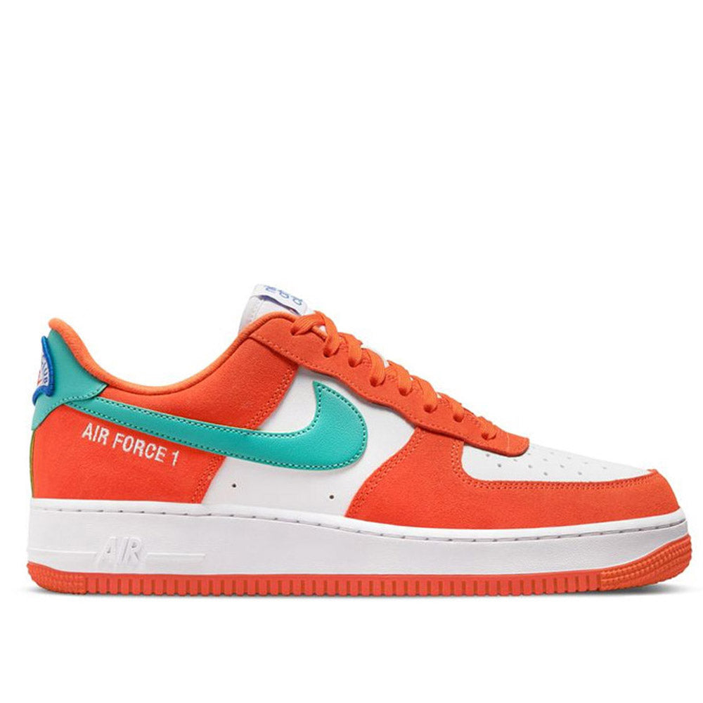 nike air force 1 lv8 white/white/orange