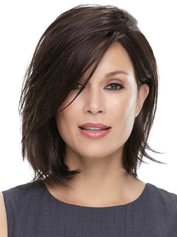 Brown Layered Bob Wig by Jon Renau