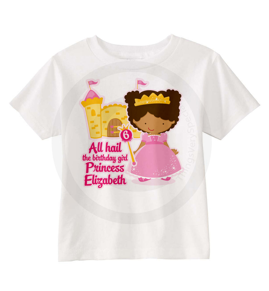 6th birthday girl shirt