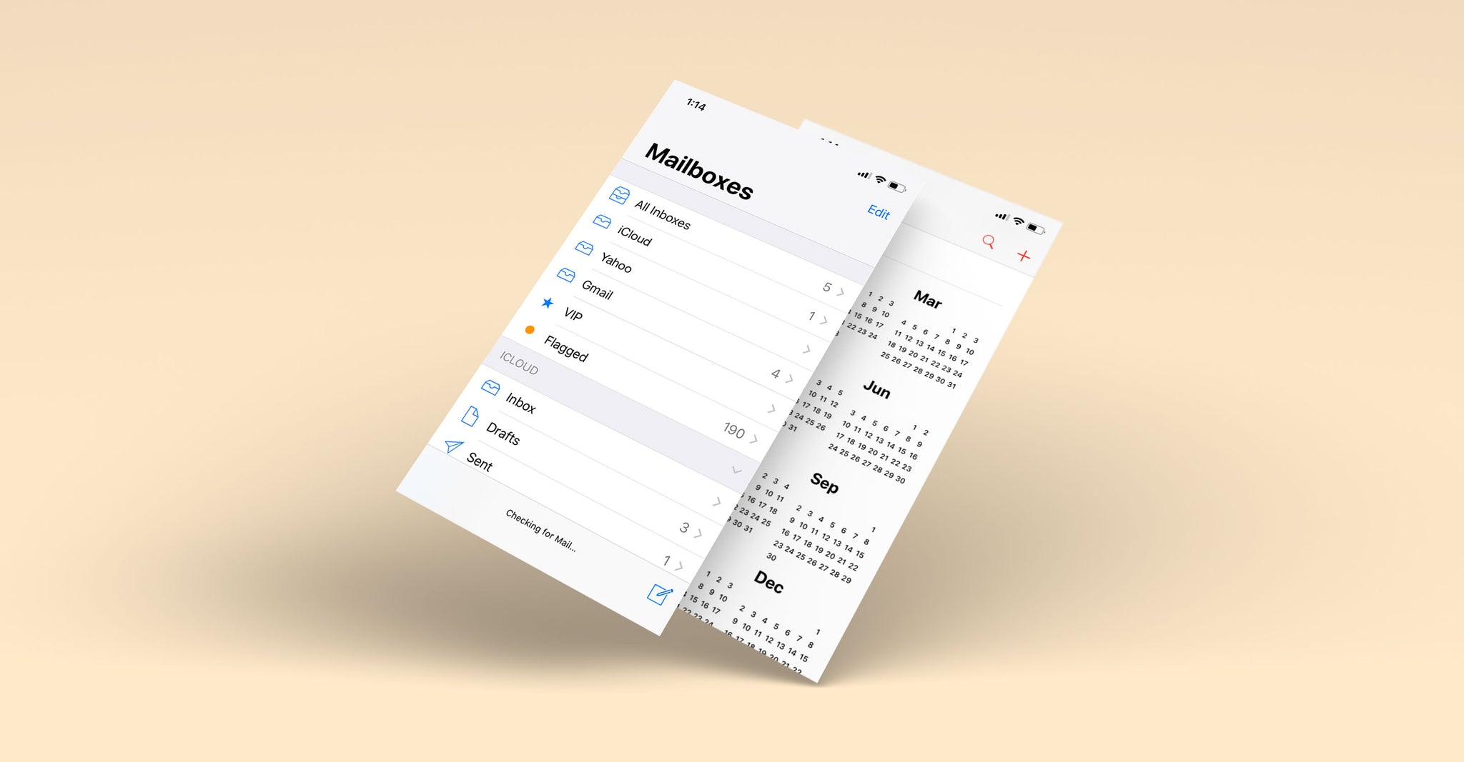 Keep track of your email and calendar using your iPhone
