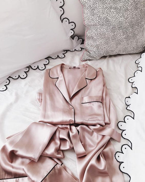 mothers day gift - silk pajamas