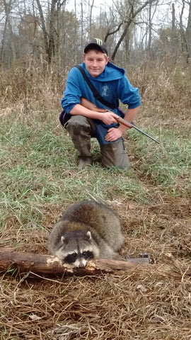 Nice Raccoon caught by Dakota from Michigan 2017 Trapped Lenon's