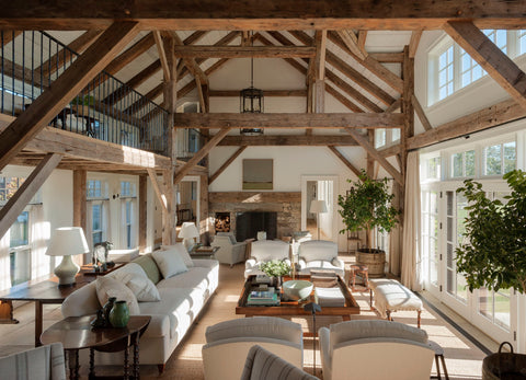 Mark Cunningham living room - a modern farmhouse