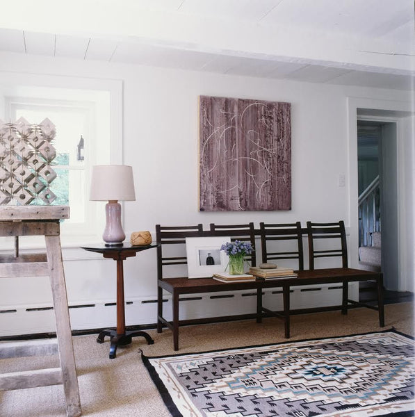 Hallway with bench seat by Mark Cunningham
