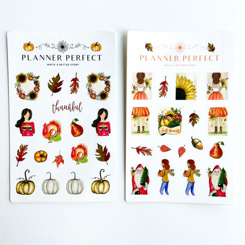 First Steps of Autumn Sticker Collection