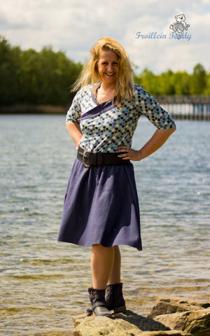 eBook - Lillith - Kleid - Shirt - Nähen für Damen - Zwergnase Design - Schnittmuster - Kragen - Glückpunkt.