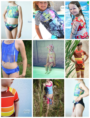 Kombi-eBook - "Swimwear Collection" - Hose -  NipNaps - Glückpunkt.