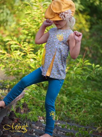 eBook - "gewebte Lotte" - Shirt/Tunika/Kleid - Pea aus Schilde - Nähen für Mädchen - Glückpunkt
