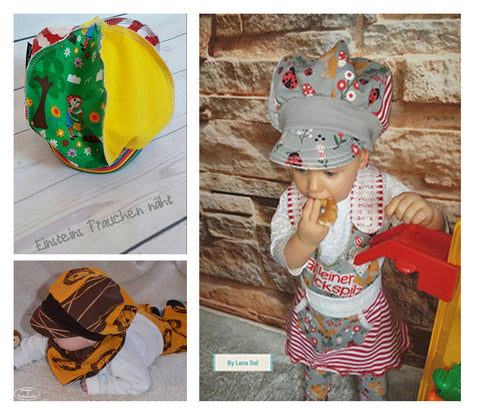 eBook - Ballonmütze - Mütze - Winnie - Nähen - Kinder - Jungen und Mädchen - Glückpunkt.