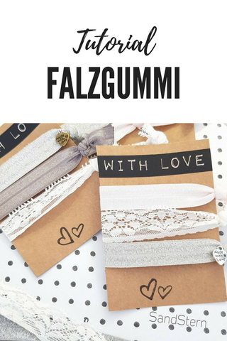 Freebook-Sunday - Falzgummi - Falzgummiband - Freundschaftsbänder - elastisches Armband - Elasticband - Elastisches Einfassband - Elastikband - Haargummi - Haarband - Haar-Accessoires - Schmuck selber machen - Tutorial - Nähidee - ohne Nähen - Glitzerfalzgummi - DIY-Projekt - Ideen für Kinder/Mädchen & Damen - Nähzubehör - Glückpunkt.