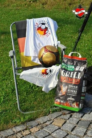 Freebook-Plotterdatei - "Fußball - Grillen - Chillen" - B.Style - Glückpunkt.