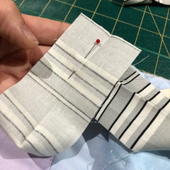 pin binding ends together