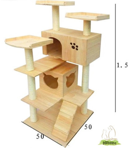Triple Perches Cat Climber For Cat And Kitten 
