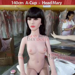 140cm small breast dick barly style real doll