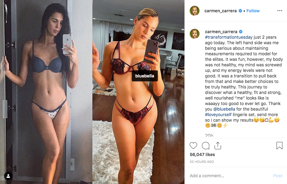 Carmen Carrera wears Dina Bra and Thong