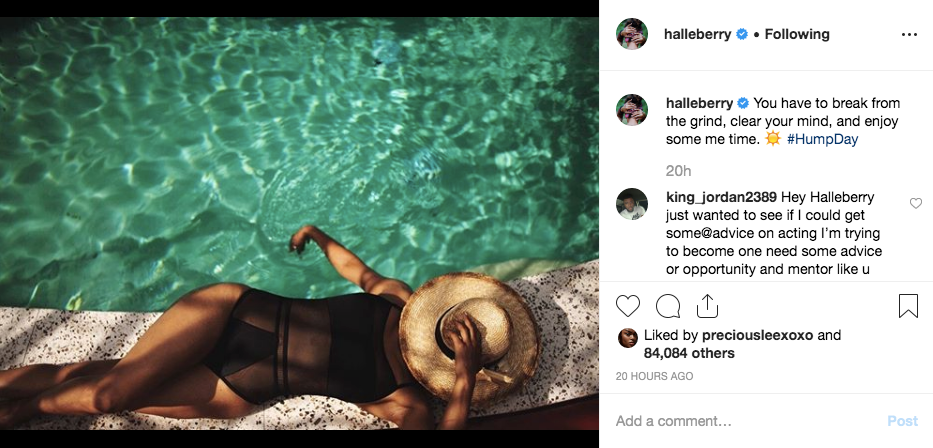 Halle Berry wearing Arta Swimsuit