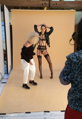 bluebella aw18 autumn winter 2018 new collection lingerie nightwear sexy portia cerium bra brief body shoot behind the scenes bts nikita sexy newin hair makeup drop one drop two 