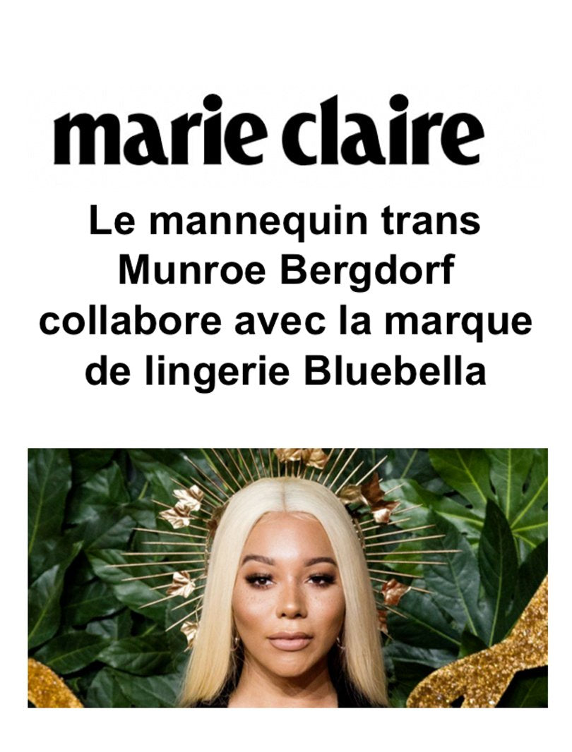 Munroe Bergdorf in Marie Claire France