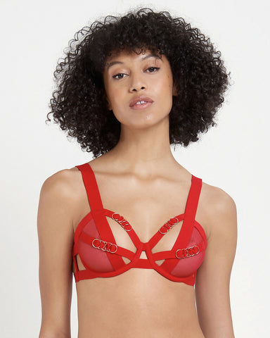 Orion Bra Red