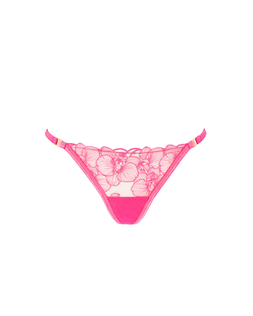 Celeste Thong Fandango Pink/Sheer