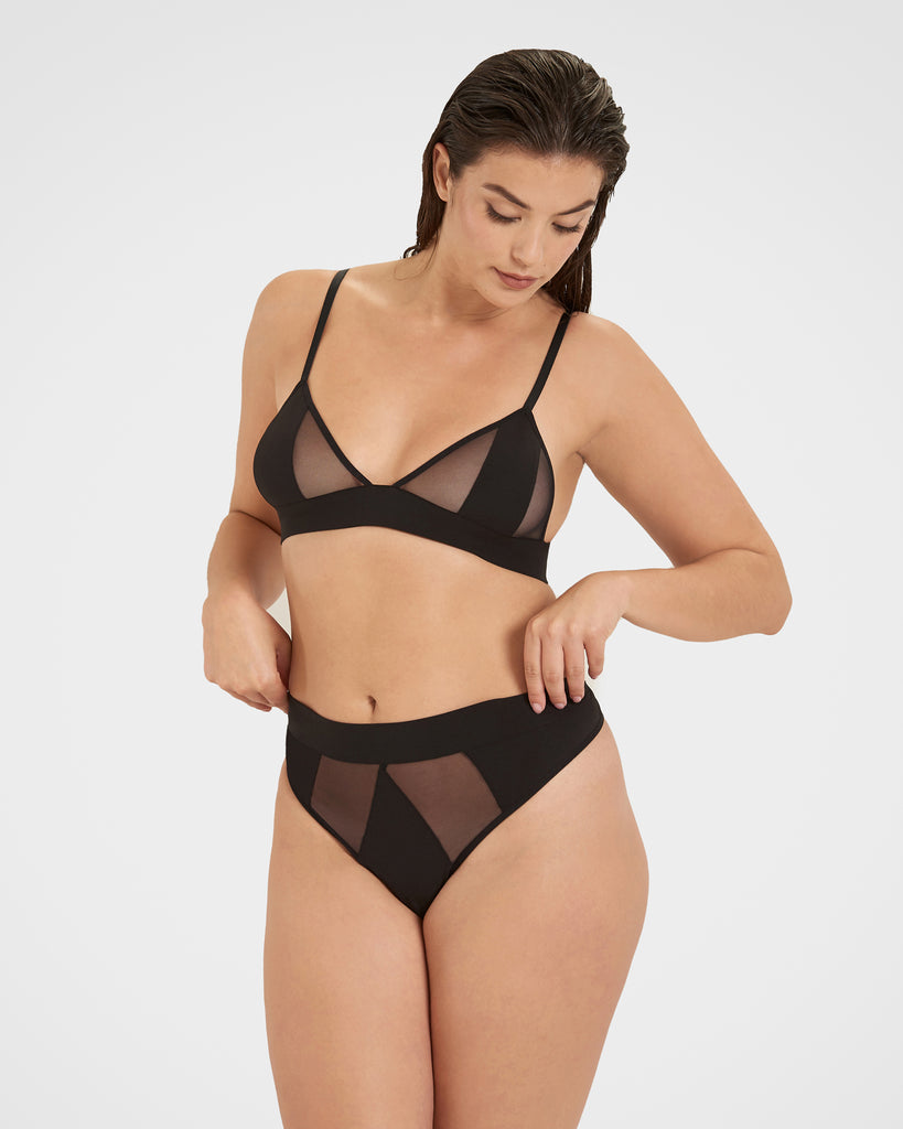 Orla Soft Bra Black