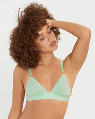 Lulu Eco Bamboo Non Wired Bra Mint