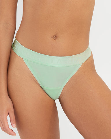 Lulu Eco Bamboo Thong Mint