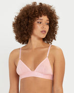 Lulu Eco Bamboo Non Wired Bra Pale Pink