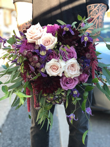 Rebel Petal Wedding Bouquet Flowers Ottawa Florist