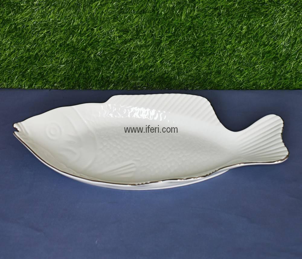 fish shaped ceramic dish