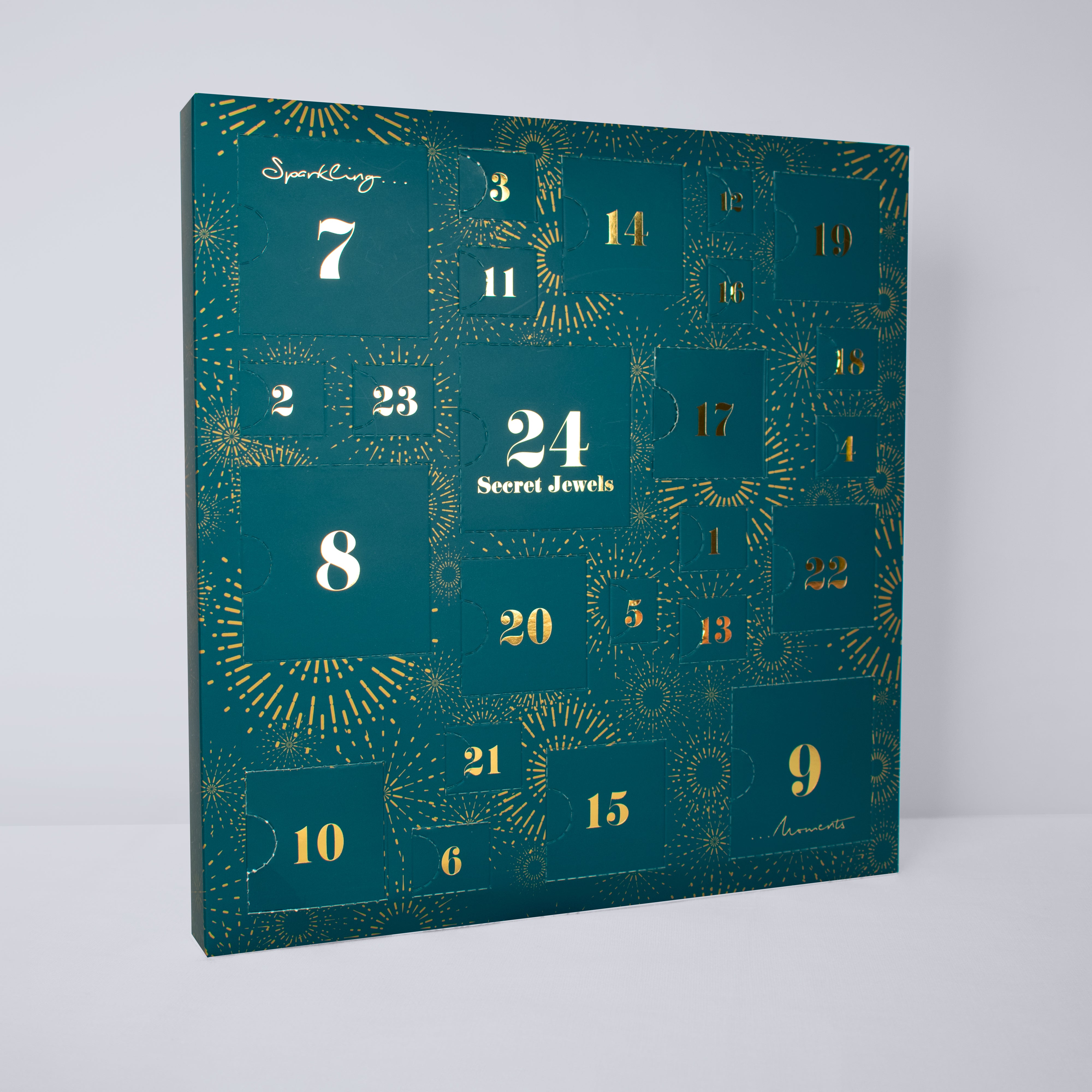 green jewellery advent calendar 2019