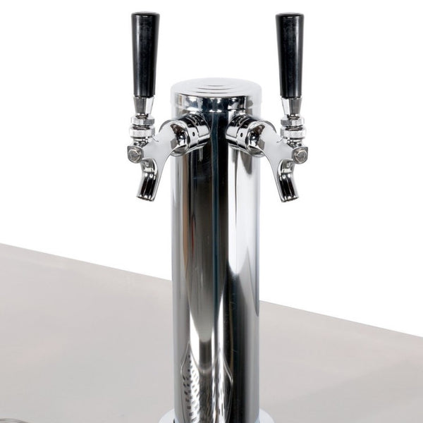 48" 2-Door Beer Dispenser - Kegerator