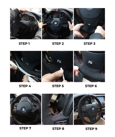 Steering Wheel Cover Installation