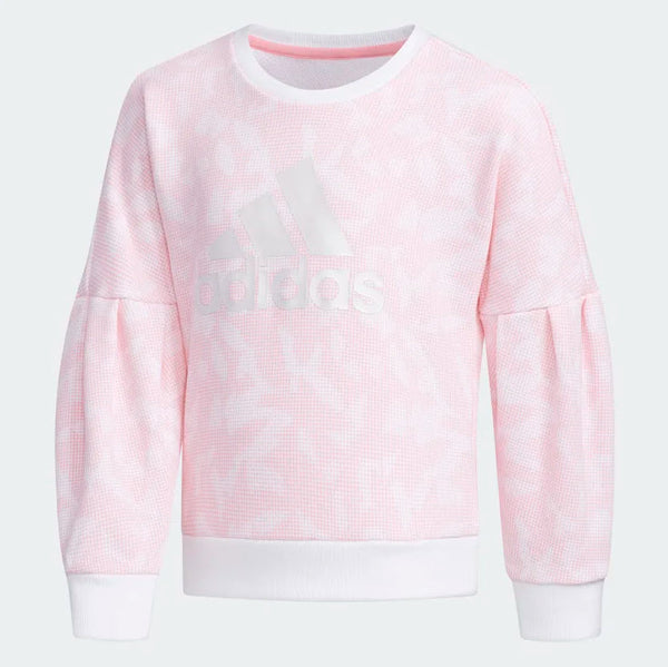 adidas light pink sweatshirt