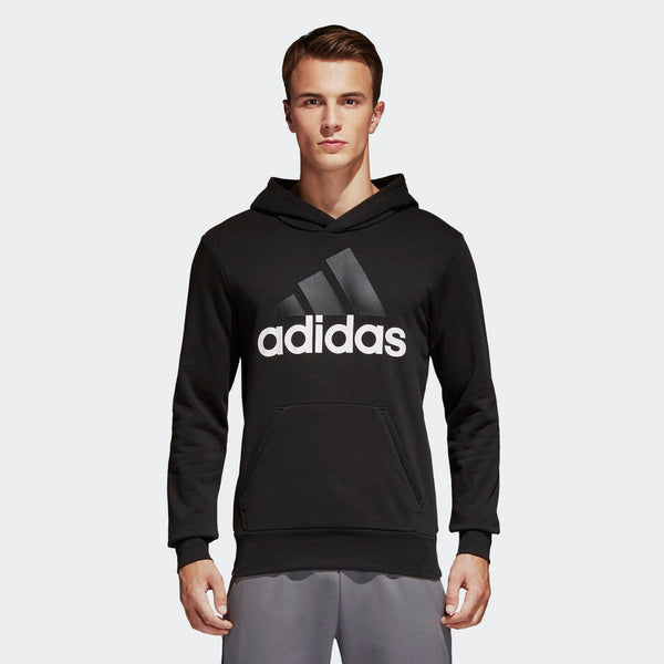 adidas essentials linear pullover hoodie