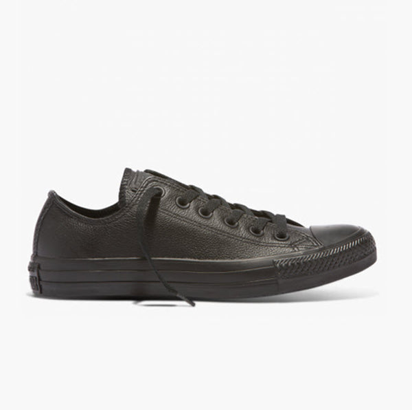 Converse Chuck Taylor All Star Classic Black Mono Leather Low Top 1352 –  Sportstar Pro