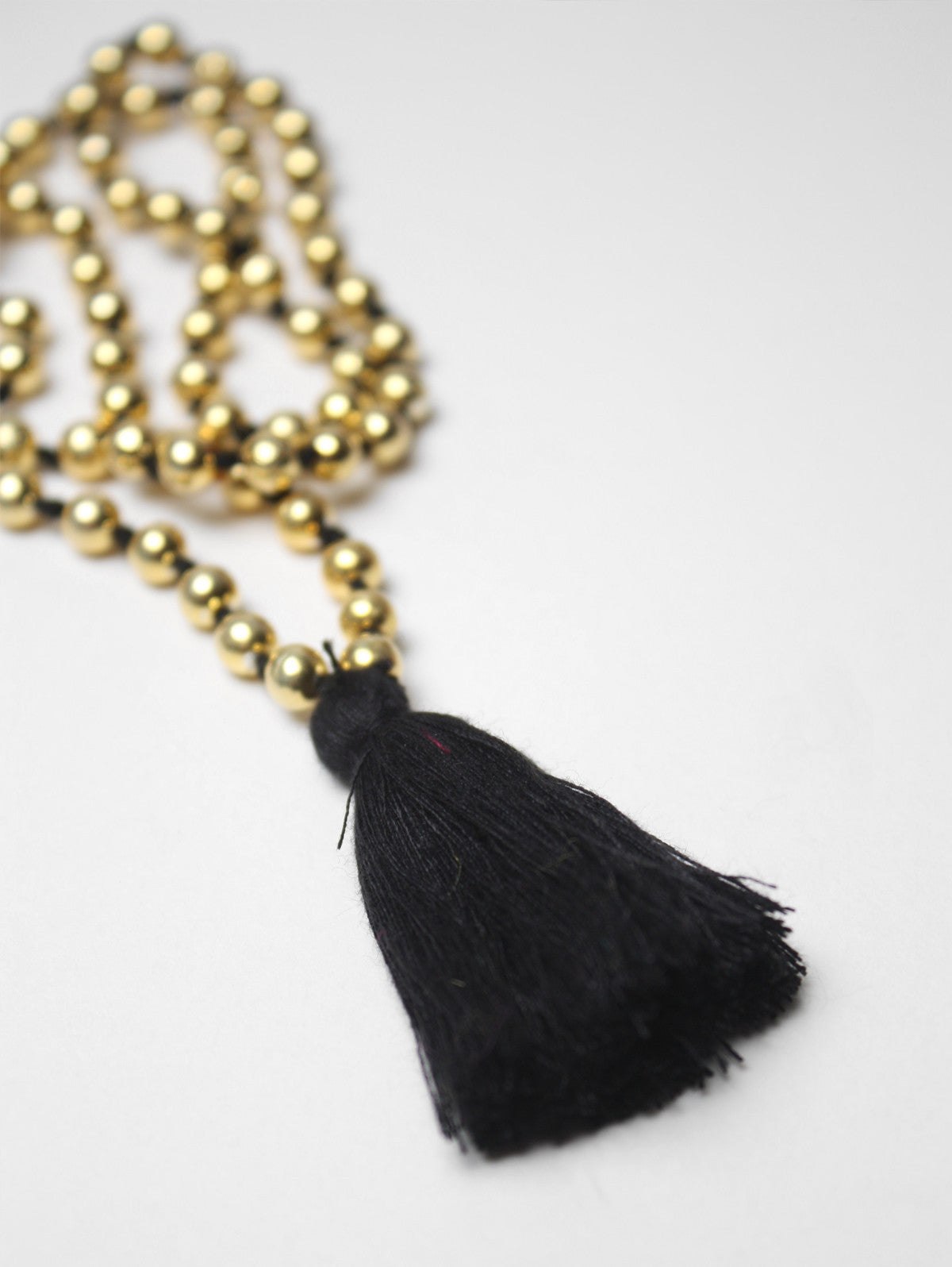 Aurora Gold Necklace, Black