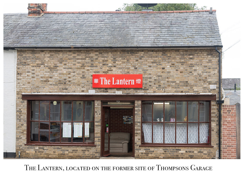 Thompsons Garage Modern Day, The Lantern Chinese, Clare, High Street