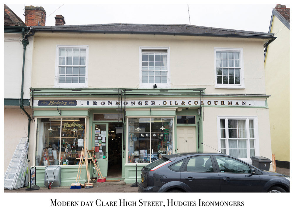 Hudgies Ironmongers Clare Suffolk Modern Day