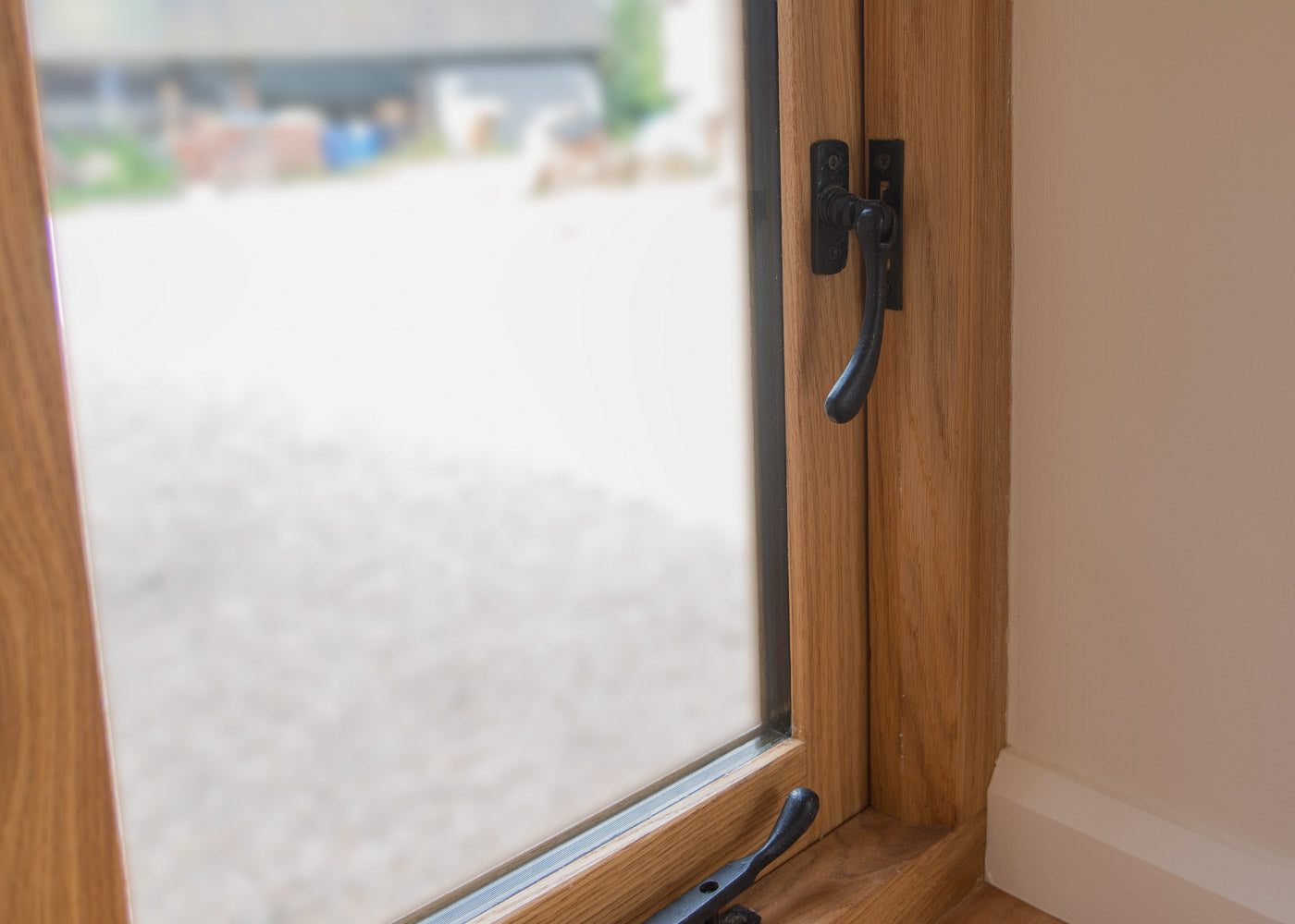 Interior of window in barn conversion South Suffolk