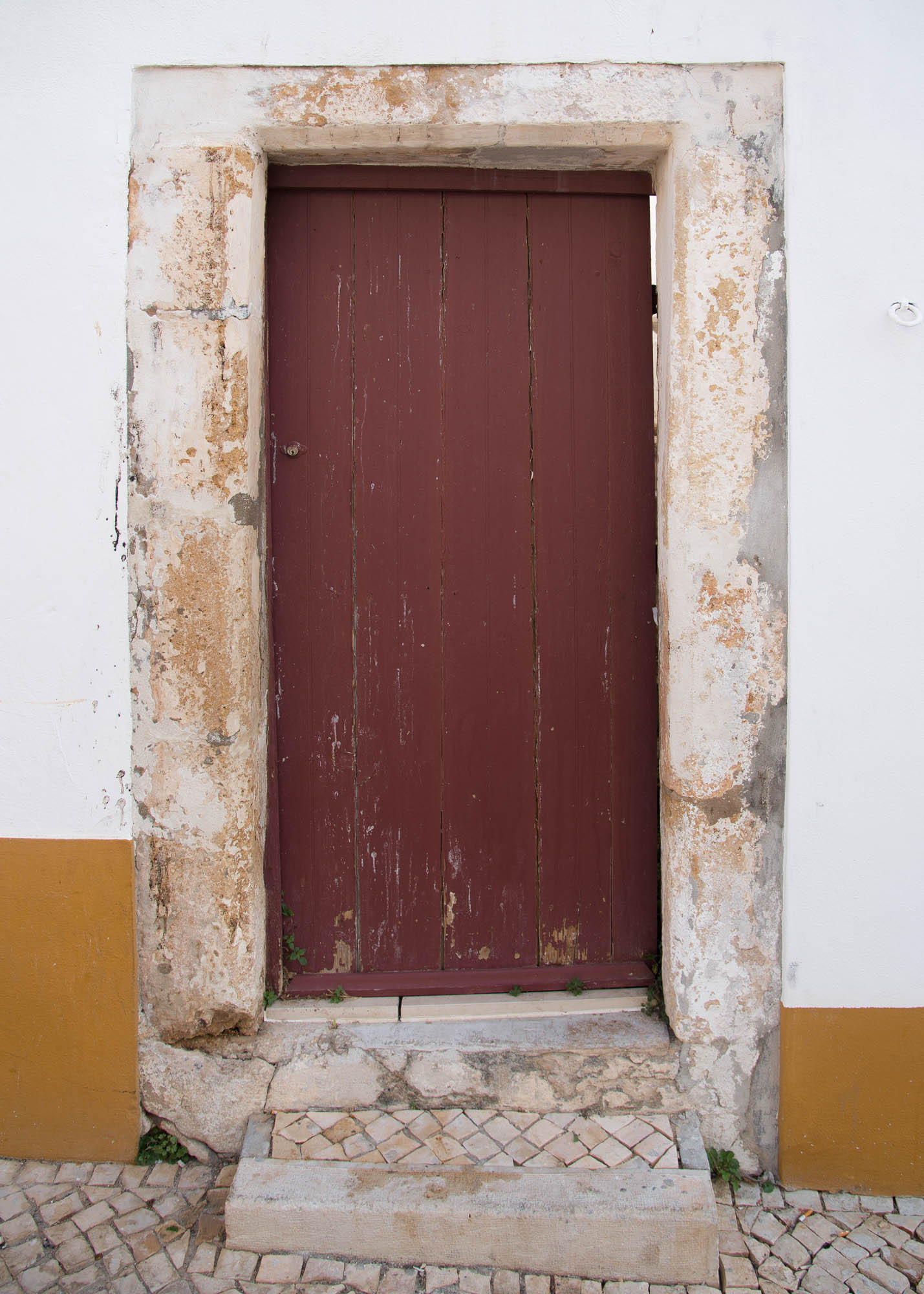 Portuguese Architecture Red Door Lagos