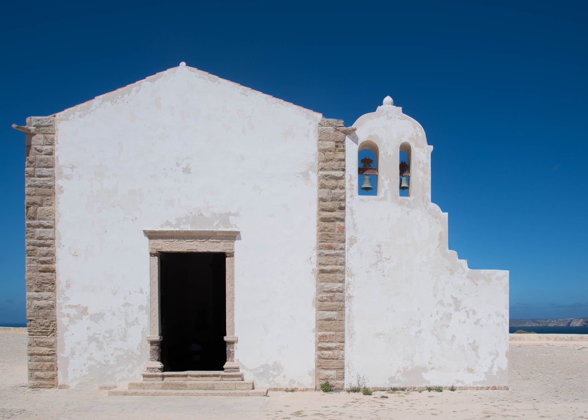 Portuguese Architecture Ancient White Chapel Lagos