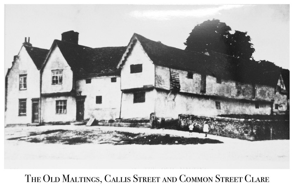 The OId Maltings, Callis Street and Common Street Clare, Old Photograph
