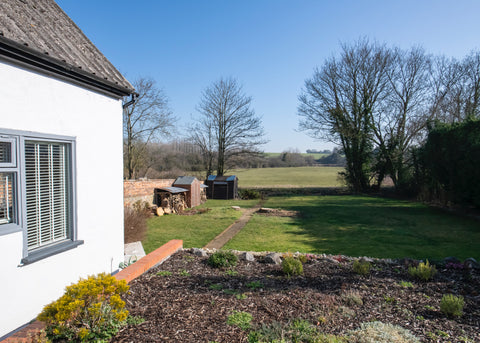 Garden view of Period Property renovation in Clare Suffolk