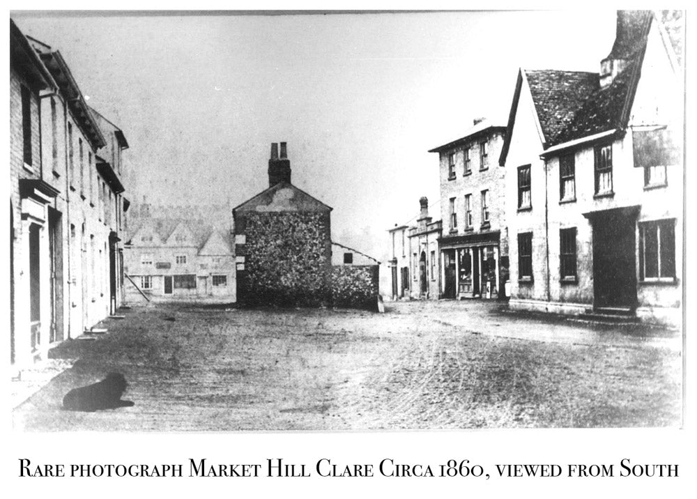 Market Hill Clare, 1860's, Rare Old Photograph