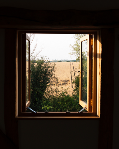 Window View from First Floor of Oak Meadow Barn