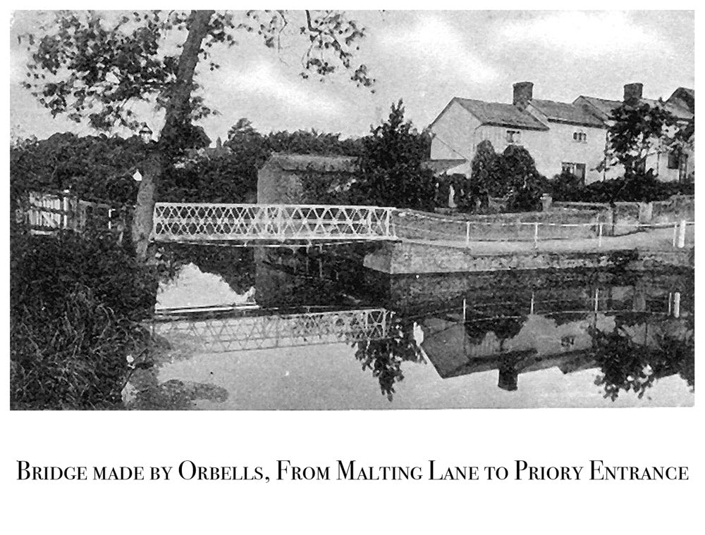 Orbells Iron Bridge, Old Image Malting Lane, Clare