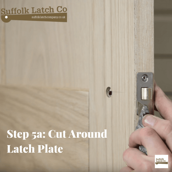 how to fit a tubular latch step 5