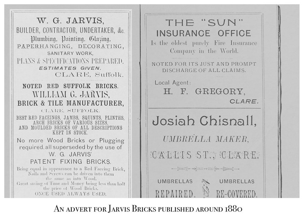 Clare business adverts published around 1880