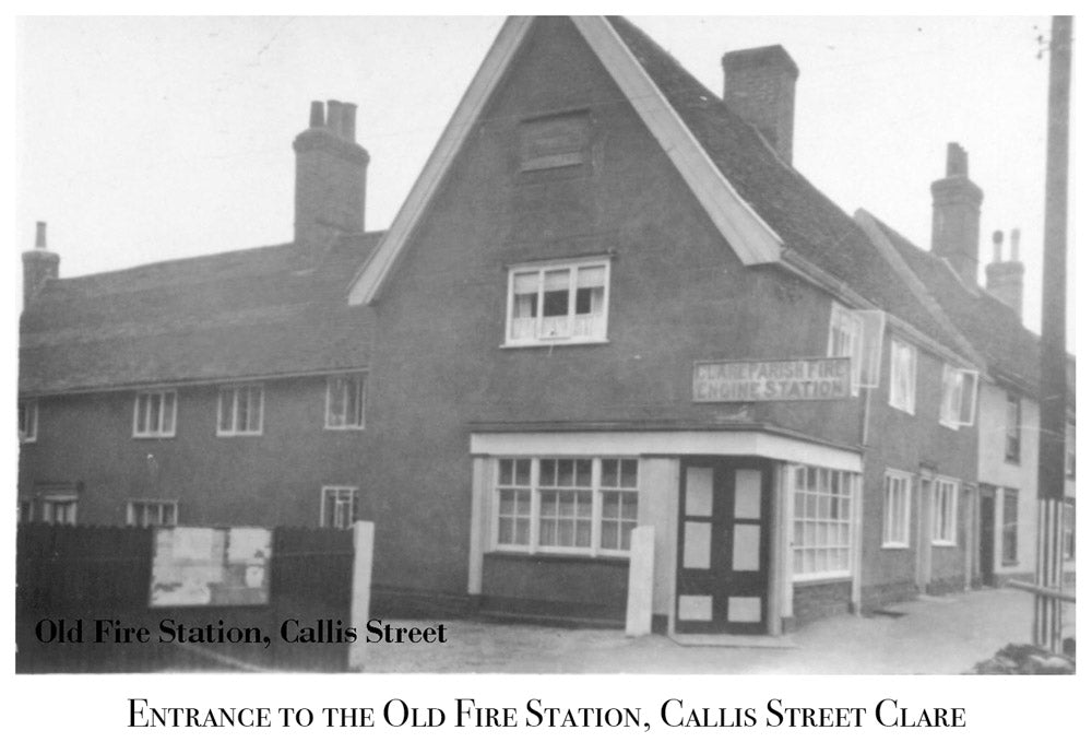 Old Fire Station, Callis Street Clare, Old Photograph